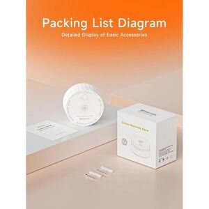 Lot of 2 NEW Heiman Carbon Monoxide Alarm Detector, 10 Year Sensor Battery c1-S